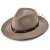 Hattar - Gårda Santaquin Crushable Wool felt Western hat (taupe)