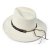Hattar - Gårda Santaquin Crushable Wool felt Western hat (vit)