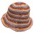 Hattar - Gårda Tecina Knitted Bucket Hat (rosa/multi)
