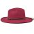 Hattar - Gårda Toquerville Crushable Wool felt Western hat (röd)