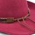 Hattar - Gårda Toquerville Crushable Wool felt Western hat (röd)