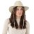 Stråhatt - Gårda Valencia Fedora (beige)