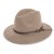 Hattar - Gårda Vicenza Crushable Wool felt Fedora (beige)