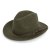 Hattar - Gårda Vicenza Crushable Wool felt Fedora (grön)