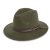 Hattar - Gårda Vicenza Crushable Wool felt Fedora (grön)
