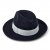 Hattar - Gårda Volterra Fedora Wool Hat (navy/offwhite)