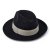 Hattar - Gårda Volterra Fedora Wool Hat (svart/creme)