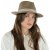 Hattar - Gårda Belluno Crushable Wool felt Fedora (beige)