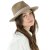 Hattar - Gårda Belluno Crushable Wool felt Fedora (beige)