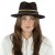 Hattar - Gårda Belluno Crushable Wool felt Fedora (brun)