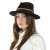 Hattar - Gårda Belluno Crushable Wool felt Fedora (brun)
