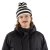 Mössor - Gårda Isfjord Slouch Beanie (svart/vit)
