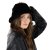 Pälsmössa - Gårda Valea Faux Fur Hat (svart)