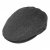 Gubbkeps / Flat cap - Jaxon Herringbone Flat Cap (mörkgrå)