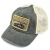 Keps - Black River Racer Washed Trucker (mörkgrön/creme)