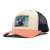 Keps - Black River Tow Trucker (creme/blå/orange)