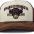 Keps - Black River Cow Trucker (creme/brun)