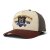 Keps - Black River Wildlife Crew Trucker (beige/grön/brun)