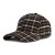 Keps - Gårda Varel Checkered Cap (svart/brun)