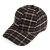 Keps - Gårda Varel Checkered Cap (svart/brun)