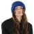 Mössor - Gårda Ebene Wool Mix Beanie (blå)