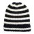 Mössor - Gårda Isfjord Slouch Beanie (svart/vit)