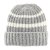 Mössor - Gårda Les Deux Alpes Striped Merino Mix Beanie (grå/vit)