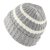 Mössor - Gårda Les Deux Alpes Striped Merino Mix Beanie (grå/vit)