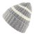 Mössor - Gårda Les Deux Alpes Striped Merino Mix Beanie (grå/vit)