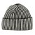 Mössor - Gårda Megève Striped Cashmere Mix Beanie (svart/vit)