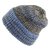 Mössor - Gårda Verbier Striped Wool Mix Beanie (grå/blå)