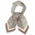 Scarf - Gårda Narbonne Satin Scarf (brun/vit)
