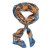 Scarf - Gårda Paisley Satin Scarf (orange)
