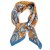 Scarf - Gårda Paisley Satin Scarf (orange)
