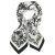 Scarf - Gårda Provence Satin Scarf (svart)