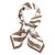 Scarf - Gårda Zebra Satin Scarf (brun)