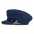 Vegamössa / Skepparmössa - Gårda Garnham Children's Fiddler Cap (blå)