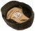 Sixpence / Flat cap - CTH Ericson Spencer Harris Tweed Earflap Cap (brun)