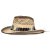 Stråhatt - Gårda Antibes Western Hat (natur)