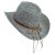 Stråhatt - Gårda Marseille Western Hat (blå)