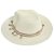 Stråhatt - Gårda Nerja Fedora (creme)