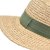 Stråhatt - Gårda Palma Gambler (natur/grön)