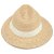 Stråhatt - Gårda Positano Fedora (natur/beige)