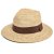 Stråhatt - Gårda Positano Fedora (natur/brun)