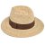 Stråhatt - Gårda Positano Fedora (natur/brun)