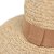 Stråhatt - Gårda Positano Fedora (natur/khaki)