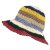 Stråhatt - Gårda Sorrento Bucket hat (mörk multi)