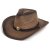 Stråhatt - Gårda Taranto Western Hat (brun)