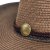 Stråhatt - Gårda Taranto Western Hat (brun)