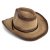 Stråhatt - Gårda Taranto Western Hat (khaki)